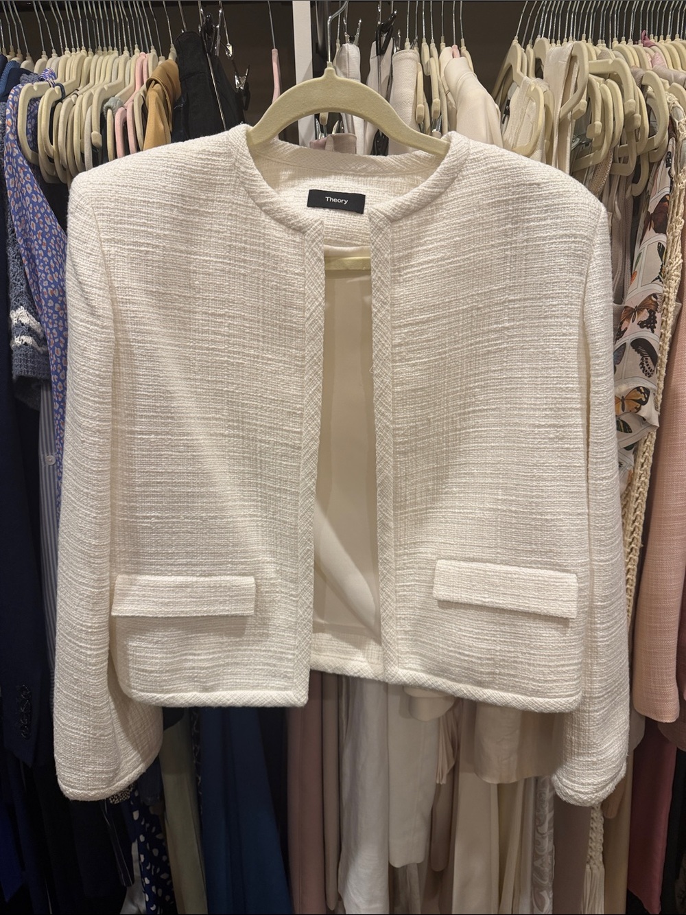 Theory Tweed Blazer